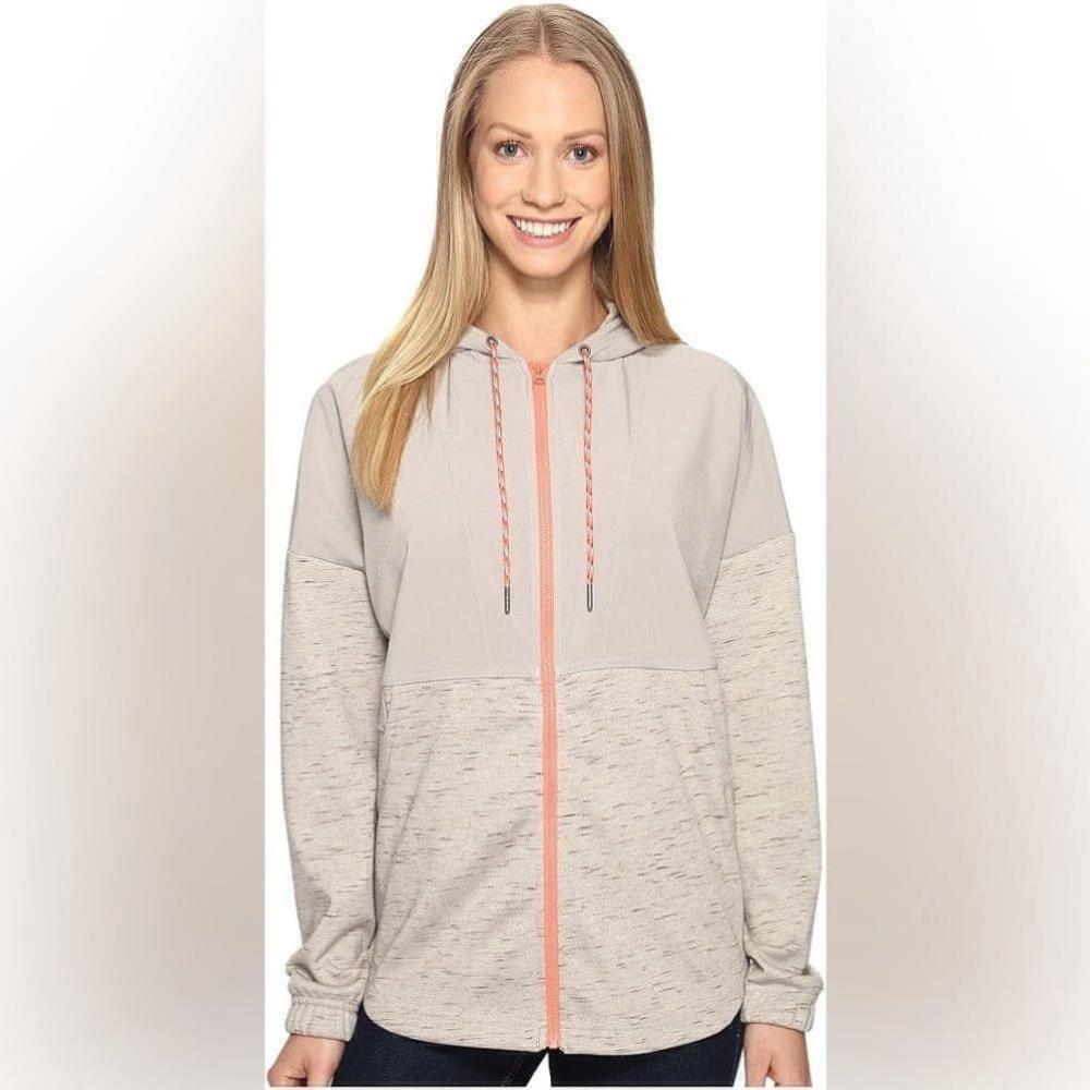 Columbia Lost Lager Hoodie heather flint grey outdoors hiking sz xs